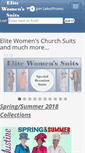 Mobile Screenshot of elitewomenssuits.com